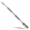 cuticle pusher  (A10) cuticle pusher tool Stainless Steel Nail Care Tool for Manicure & Pedicure  Dual End Nail Cleaner, Cuticle Remover, Cuticle Trimmer, Cuticle Scraper, for Home & Salon view 1