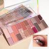 20 Colors Neutral Eyeshadow Palette with Warm and Cool Tones, Matte and Shimmer Shades Long Wearing Blendable Pigment for Everyday to Smokey Eye Makeup (#01) view 4