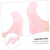 PAMINGONO Sebs Moisturizing Foot Skin Socks for Women Dry Cracked Heel Protection Non Slip Cushioned Sebs Boat Socks for Soft Smooth Feet Care and Absorption view 4