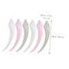 COOLHIYA 6pcs Eyebrow Razors for Women and Men Portable Compact Facial Hair Shavers with Resistant Stainless Steel Blades Non Slip Grip Trimmers for Precise Eyebrow and Face Hair Removal view 2