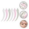 COOLHIYA 6pcs Eyebrow Razors for Women and Men Portable Compact Facial Hair Shavers with Resistant Stainless Steel Blades Non Slip Grip Trimmers for Precise Eyebrow and Face Hair Removal view 4