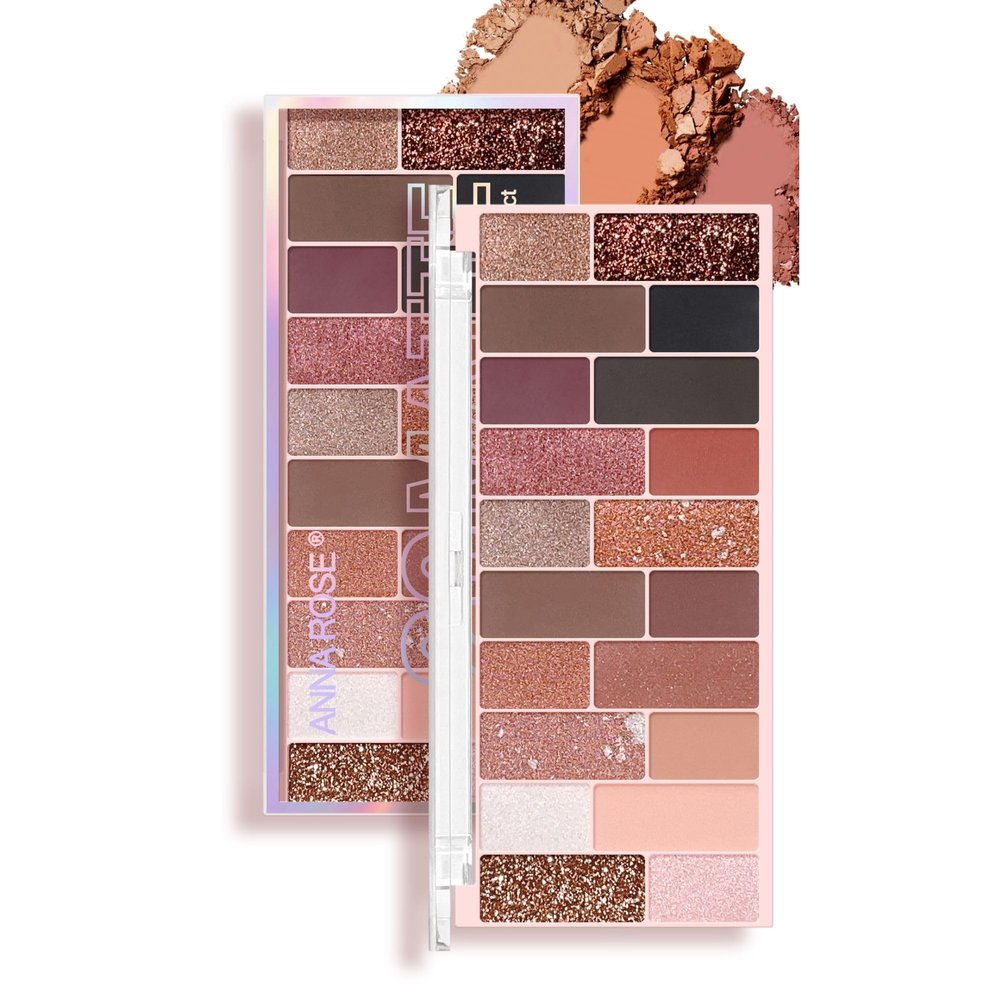 20 Colors Neutral Eyeshadow Palette with Warm and Cool Tones, Matte and Shimmer Shades Long Wearing Blendable Pigment for Everyday to Smokey Eye Makeup (#02)