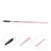 Beavorty Multifunction Eyebrow Eyelash Brush Pen with Spiral Comb Pink Lightweight Lash Brow Mascara Tool for Separating Lashes Applying Organic Castor Oil and Eye Makeup Portable view 3