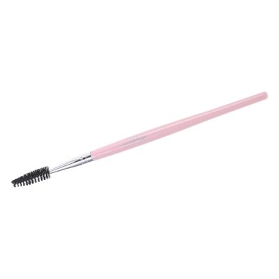 FRCOLOR Multifunction Eyelash Eyebrow Pen Brush Pink Makeup Brow Mascara Tool with Spiral Comb for Lash Separation and Lightweight Portable Cosmetic Accessory