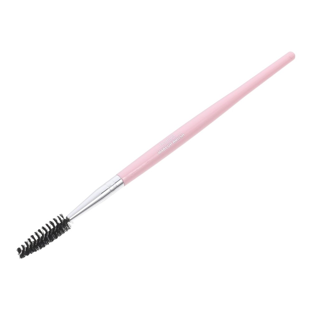BUTIFULSIC Multifunction Eyelash Eyebrow Brush Lightweight Flexible Lash Comb Makeup Tool for Separating and Shaping Lashes and Brows Portable Pink