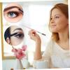 BUTIFULSIC Multifunction Eyelash Eyebrow Brush Lightweight Flexible Lash Comb Makeup Tool for Separating and Shaping Lashes and Brows Portable Pink view 3
