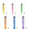 Geiserailie 6 Pcs Perfume Syringe Extractor 5ml 10ml Decant Kit, Rainbow view 1
