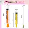 Geiserailie 6 Pcs Perfume Syringe Extractor 5ml 10ml Decant Kit, Rainbow view 2