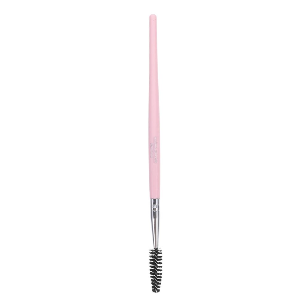 BESTYASH Multifunction Eyelash and Eyebrow Brush Pen with Flexible Spiral Comb Lightweight Pink Makeup Tool for Lash Shaping Mascara Clump Removal and Organic Castor Oil Application