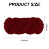 Ondder Winter Headbands for Women Braided Knit Soft Wide Crochet Headband for Women Girls Winter Ear WarmersRed,PinkYellow view 2