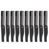 10Pcs Folding Comb Set, Fine Teeth Travel Combs, Durable Plastic, Pocket Size, excellent for Grooming Hair Beard Mustache, Ideal Men view 1