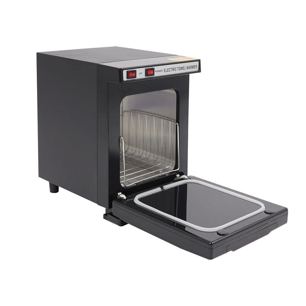 Hot Towel Warmer and Disinfection Cabinet - Black, Electric Towel Warmer, Towel Disinfection Cabinet, for Spas, Salons, Hotels 1.32 Gal Capacity, 10-15 Towels