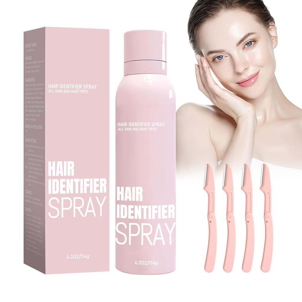 Hair Identifier Spray for Face & Body Shaving | Skin & Body Hair Identifying Spray | Paraben Free | Face Hair Removal for Women | 100ml