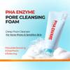 Cell Fusion C PHA Enzyme Pore Cleansing Foam  Face Wash for Acne-prone Skin, Blackheads & Clogged Pores, TOTARAXIN & Papain Enzyme, 5.07 fl.oz / 150ml view 2