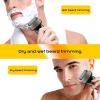 HURRISE Electric Foil Shavers for Men, IPX6 Cordless with LED Display, Wet Dry Shaving,Travel Lock, for Long Thick view 2