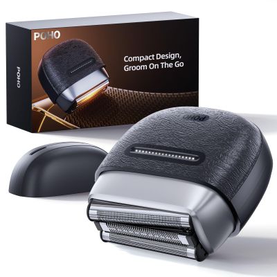 Electric Razor for Men: Foil Shaver with 3D Floating Blades - IPX7 Waterproof Electric Shavers for Men Face, USB-C Fast Charge & Travel Lock, Compact Face Shaver for Men