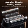 Electric Razor for Men: Foil Shaver with 3D Floating Blades - IPX7 Waterproof Electric Shavers for Men Face, USB-C Fast Charge & Travel Lock, Compact Face Shaver for Men view 4