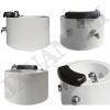 Acrylic Massage Footbath Deep Foot Bath Spa with Massage Acrylic Pedicure Sink Used in Beauty Salons and Nail Salons Salon Acrylic Pedicure Bowl with Water Pump and 60PCS foot bath bags White-Set2 view 2