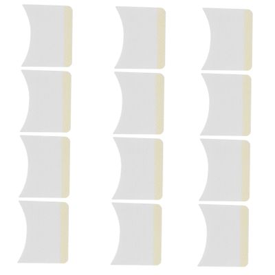 FIXOSHEE 160Pcs Eyelash Removal Pads Arc Shaped Lightweight Makeup Remover Cushions for Women Home and Salon Use Eyelash Cleaning Patches Portable Beauty Accessory