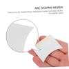 FIXOSHEE 160Pcs Eyelash Removal Pads Arc Shaped Lightweight Makeup Remover Cushions for Women Home and Salon Use Eyelash Cleaning Patches Portable Beauty Accessory view 2