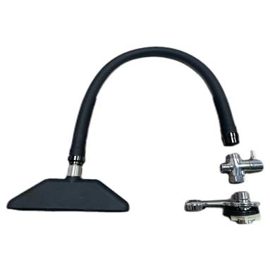 Hair Salon Water Circulation Rack for Shampoo Bowl, Age Hair Sink Shower Head, Head Spa Equipment, Head Spa Portable Water Therapy Water Outlet Frame Waterfall(Style1)