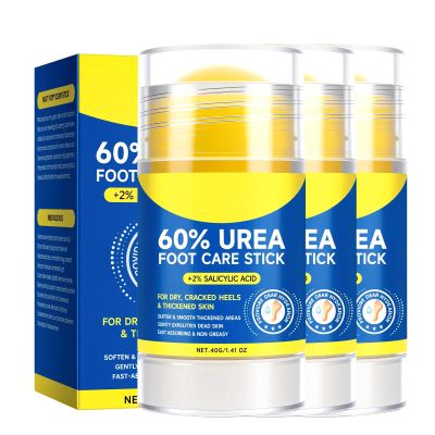 Cecurpo 3PCS 60% Urea Hydrating and Anti-Cracking Foot Cream, 2025 Upgraded Moisturising and Relieves Cracking and Dryness Foot Cream, Repairs and Hydrates Dry and Cracked Feet Hand (3)
