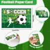 12Set Soccer Snack Bags Accessories for Team Gifts Snack Candy PVC Pouch Clear Soccer Goodies Bags with Zipper Waterproof Soccers Party Favors Pouch for Team Birthday Party Gifts Sport Supplies view 3
