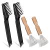 4Pcs Comb Cleaner Hair Brush Cleaner Remover Comb and Brush Cleaners Cleaning Tools Set for Getting Hairs Out Of Combs view 1