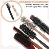4Pcs Comb Cleaner Hair Brush Cleaner Remover Comb and Brush Cleaners Cleaning Tools Set for Getting Hairs Out Of Combs view 4