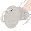 Natural Foot Pumice Stone for Feet 2 Pack, Pumice Stone for Feet and Hands Feet Hard Skin Remover, Foot Scrubber for Dead Skin Removal for Hanging in Shower view 1