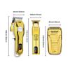 3-Piece Electric Haircut Tool Set, USB Charging high-Performance Hair Clipper, Sharp and Rapid Pruning,Men's Electric Razor view 3