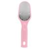 ETHZZLE Portable Handheld Foot File Callus Remover Stainless Steel Exfoliating Tool for Dead Skin Removal Feet Women Men Elderly Pink view 1