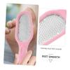 ETHZZLE Portable Handheld Foot File Callus Remover Stainless Steel Exfoliating Tool for Dead Skin Removal Feet Women Men Elderly Pink view 4