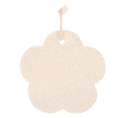 BESTYASH Flower Shaped Bath Loofah Sponge for Shower Soft Natural Texture Body Scrubber with Rich Gentle Exfoliating Bathing Sponge for Deep Cleansing and Comfortable Use