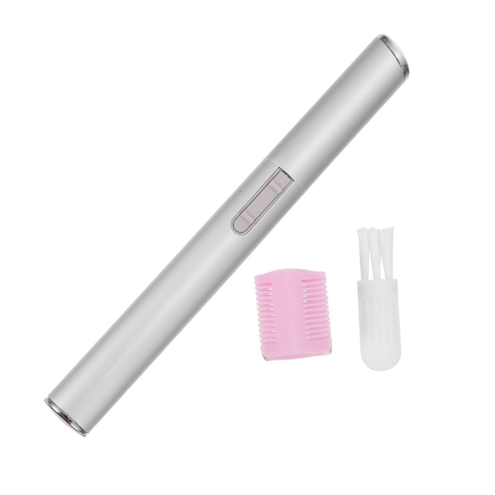 ORFOFE Electric Eyebrow Trimmer for Women Compact Portable Hair Remover Razor Ergonomic Design for Precise Nose and Eyebrow Hair Shaping Painless Grooming Tool