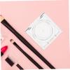 BELLIFFY 3 Pcs Refillable Cosmetic Containers Small Transparent Powder Jars Compact Empty Eyeshadow Blush Storage Palette Portable Makeup Case for Lipstick Concealer Samples view 4