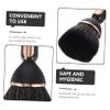 BUTIFULSIC Nail Dust Cleaning Brush with Unique Handle Small Powder Brush for Makeup and Nail Art Comfortable Grip Makeup Accessory for Removing Dust and Dirt Practical Home Use Tool view 2