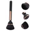 BUTIFULSIC Nail Dust Cleaning Brush with Unique Handle Small Powder Brush for Makeup and Nail Art Comfortable Grip Makeup Accessory for Removing Dust and Dirt Practical Home Use Tool view 4