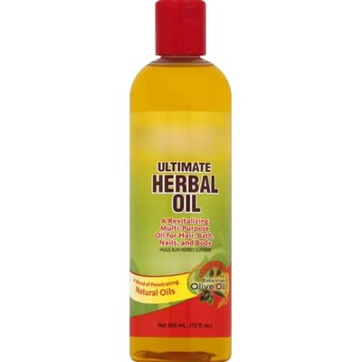 Af~ricas Best Ultimate Herbal Oil for Hair, Bath, Nails, and Body, 12 fl oz