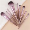 13pcs Small Pudding Makeup Brush Set Lilac Makeup Set Brushes Beginner Beauty Tools Complete Set view 3