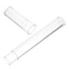 CATIEBYE Portable Tweezers Storage Case Small Oval Organizer Box for Eyelash Extension Tools and Beauty Accessories Minimalist Design Neat Container for Various Lash Tweezers and Craft view 1