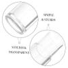 CATIEBYE Portable Tweezers Storage Case Small Oval Organizer Box for Eyelash Extension Tools and Beauty Accessories Minimalist Design Neat Container for Various Lash Tweezers and Craft view 2