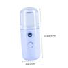 BIUDECO Portable Nano Face Mist Sprayer USB Rechargeable Multi Function Hydrating Steamer for Women Skin Care Beauty Humidifier with Fine Atomization Technology and Mist Output view 2