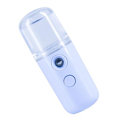 HAPINARY Portable USB Rechargeable Facial Steamer Mist Sprayer Skin Moistener with Fine Cool Mist for Quick Hydration Handy Beauty Humidifier for Makeup and Daily Skincare Compact and