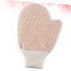 Anneome 2pcs Exfoliating Bath Scrubber Gloves for Adults Body Scrubber Mitts for Deep Cleansing Dead Skin Removal Blackhead Clearing and Skin Health Improvement view 2