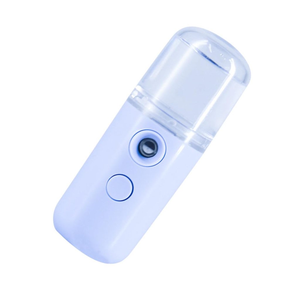 Healvian Portable USB Rechargeable Face Humidifier Cool Mist Sprayer for Skin Care and Hydration Handy Beauty Facial Mister with Body for Daily Moisturizing and Wrinkle Reduction