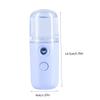 Healvian Portable USB Rechargeable Face Humidifier Cool Mist Sprayer for Skin Care and Hydration Handy Beauty Facial Mister with Body for Daily Moisturizing and Wrinkle Reduction view 2