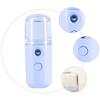 HONMEET Portable Nano Face Steamer USB Rechargeable Facial Mister Hydrating Skin Moistener for Makeup and Dryness Relief Suitable for Office Spa Yoga and Daily Care view 3