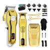 HIENA Professional Men's Electric Hair Clipper 3piece Set, USB Charging Hair Clipper, Cordless use Trimmer, Men's Electric Razor view 1