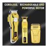 HIENA Professional Men's Electric Hair Clipper 3piece Set, USB Charging Hair Clipper, Cordless use Trimmer, Men's Electric Razor view 4